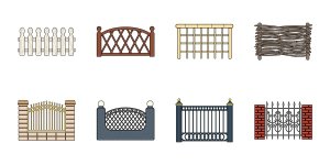 Different Types of Fences Graphic in Palm Beach County, FL
